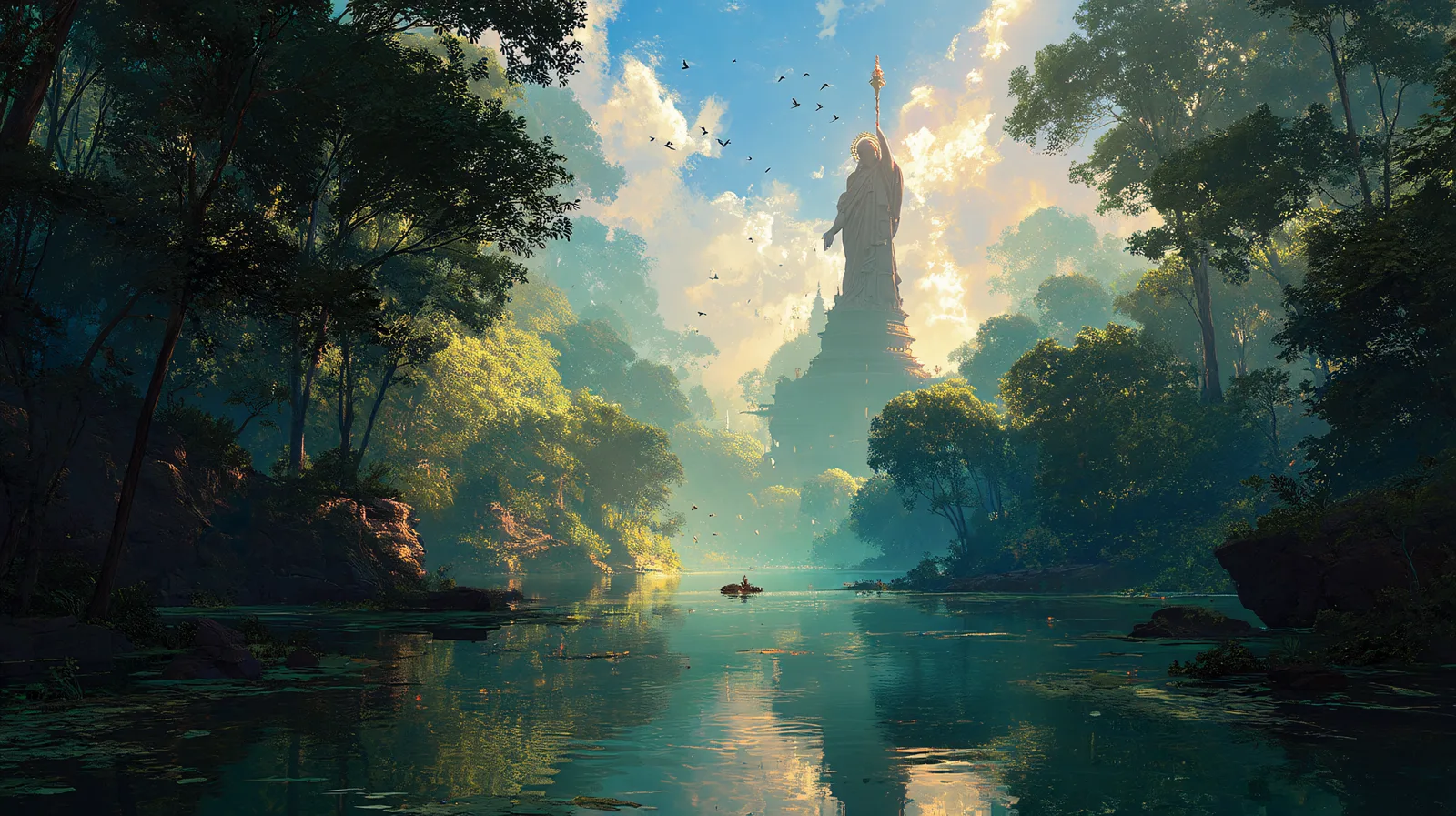 Forest Statue 01
