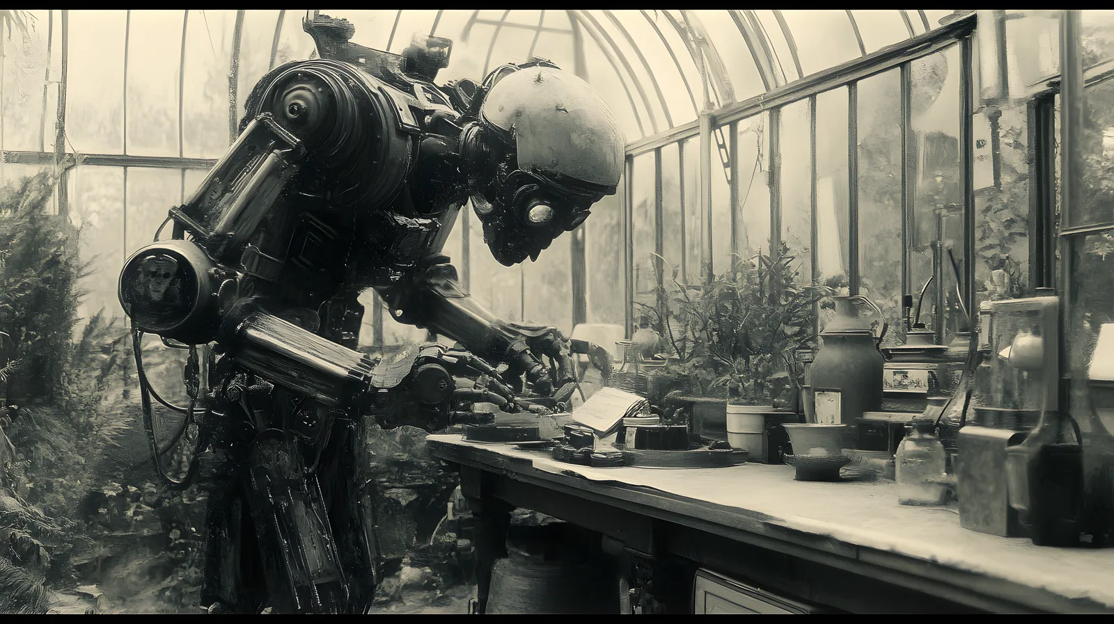 Steam-powered automaton