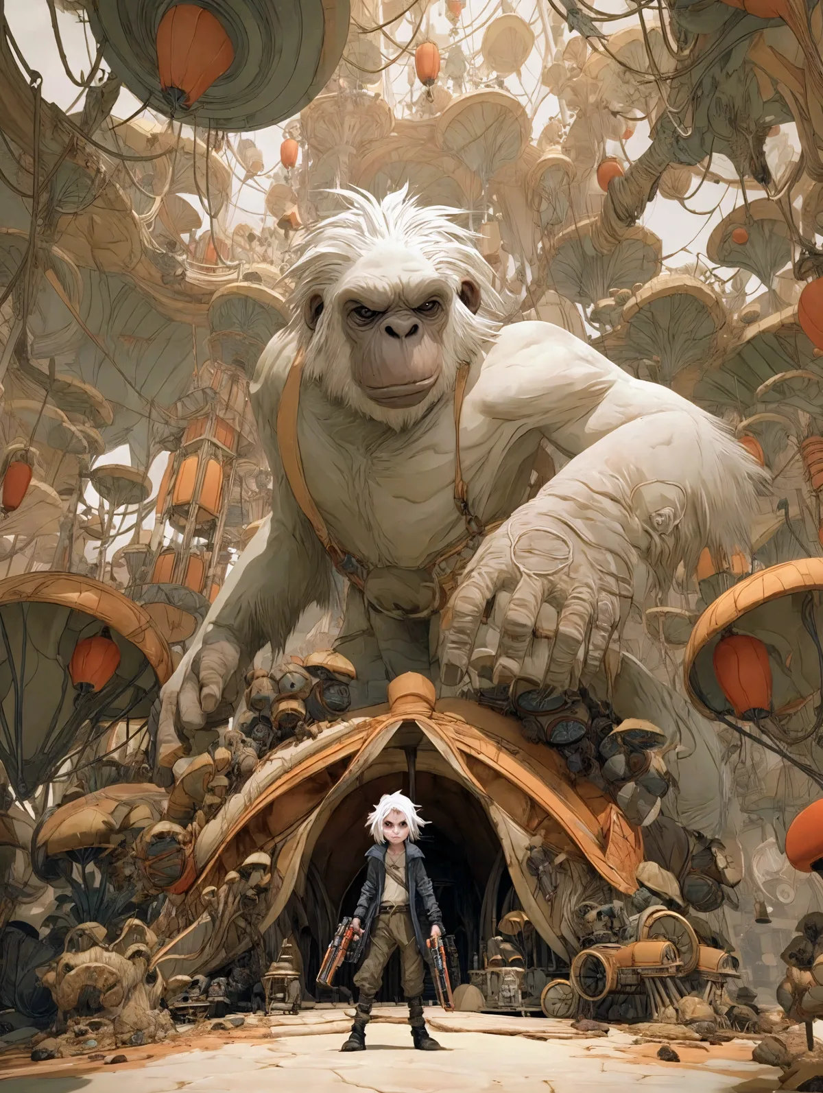 Child and the White Gorilla 4