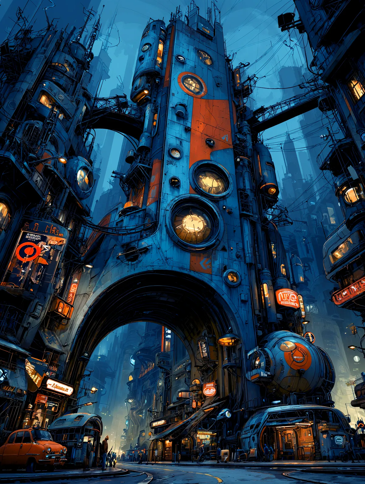 Dystopian Town 01