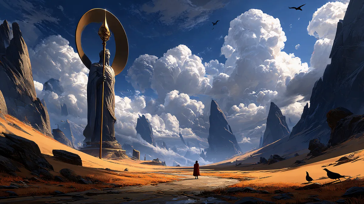 Alone in a Desert