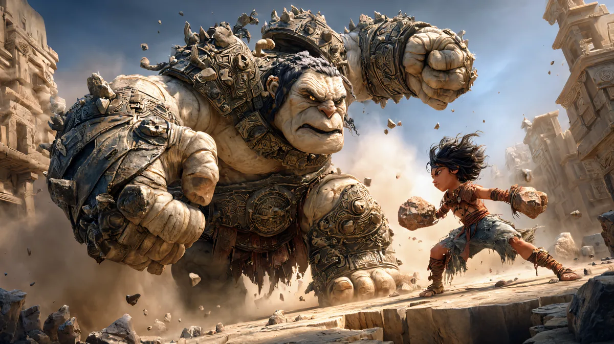 David Contre Goliath 6