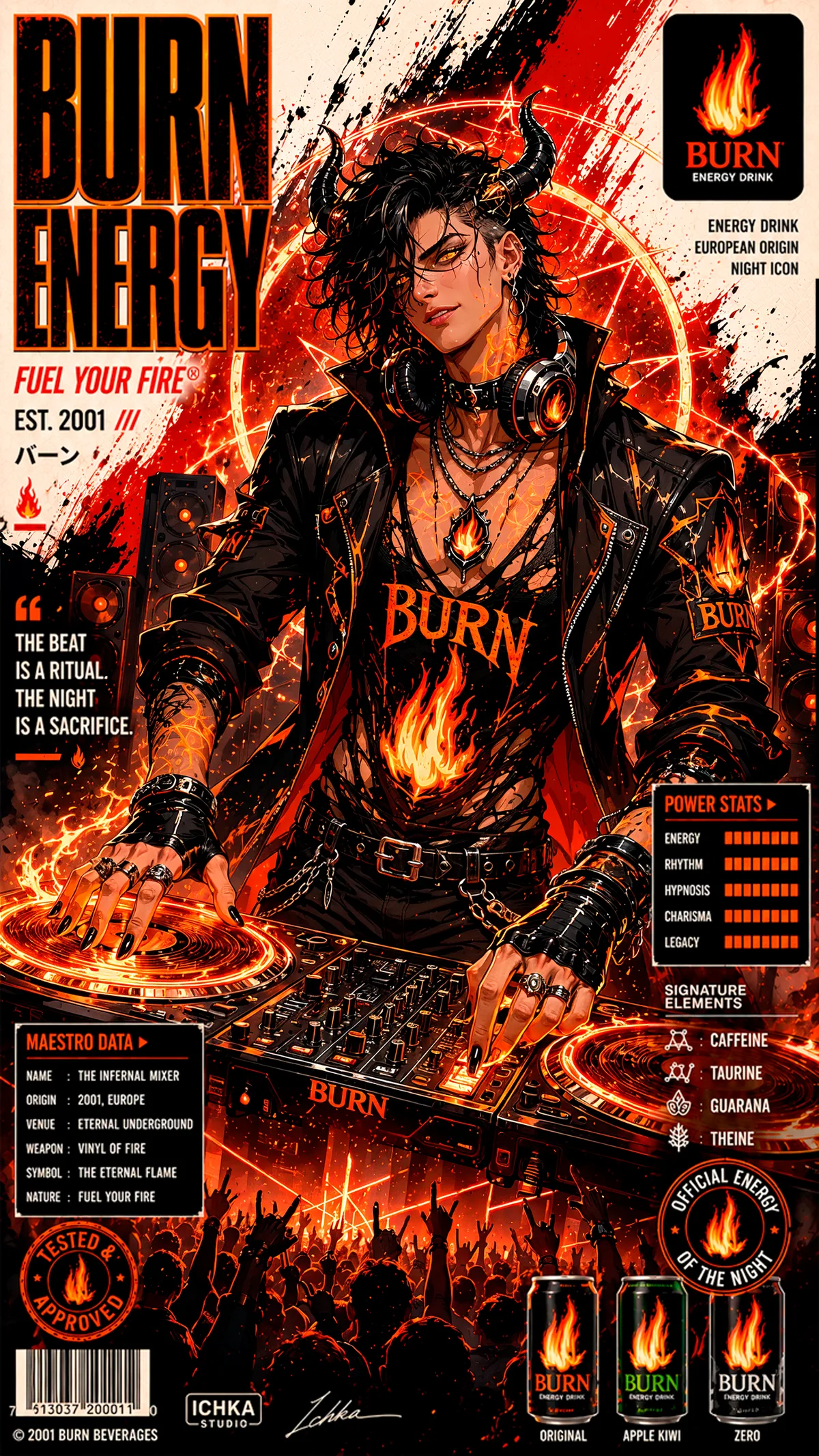 Burn energy