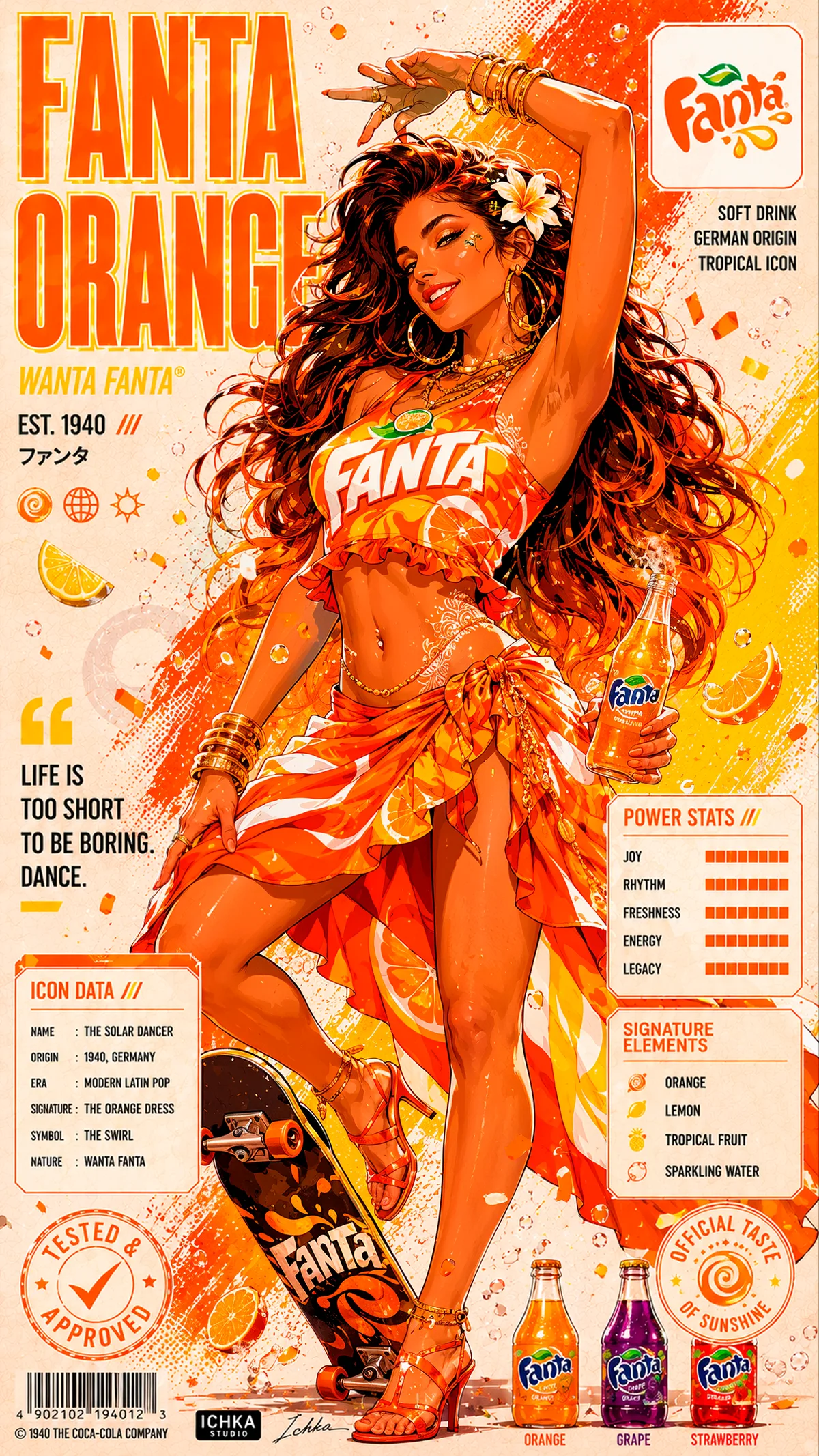 Fanta Pop-Icon