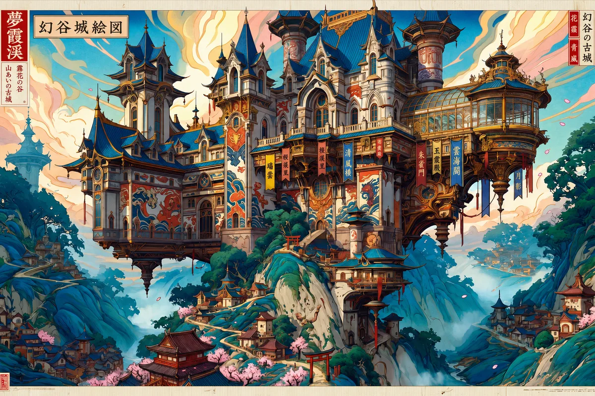 Floating Valley Castle
