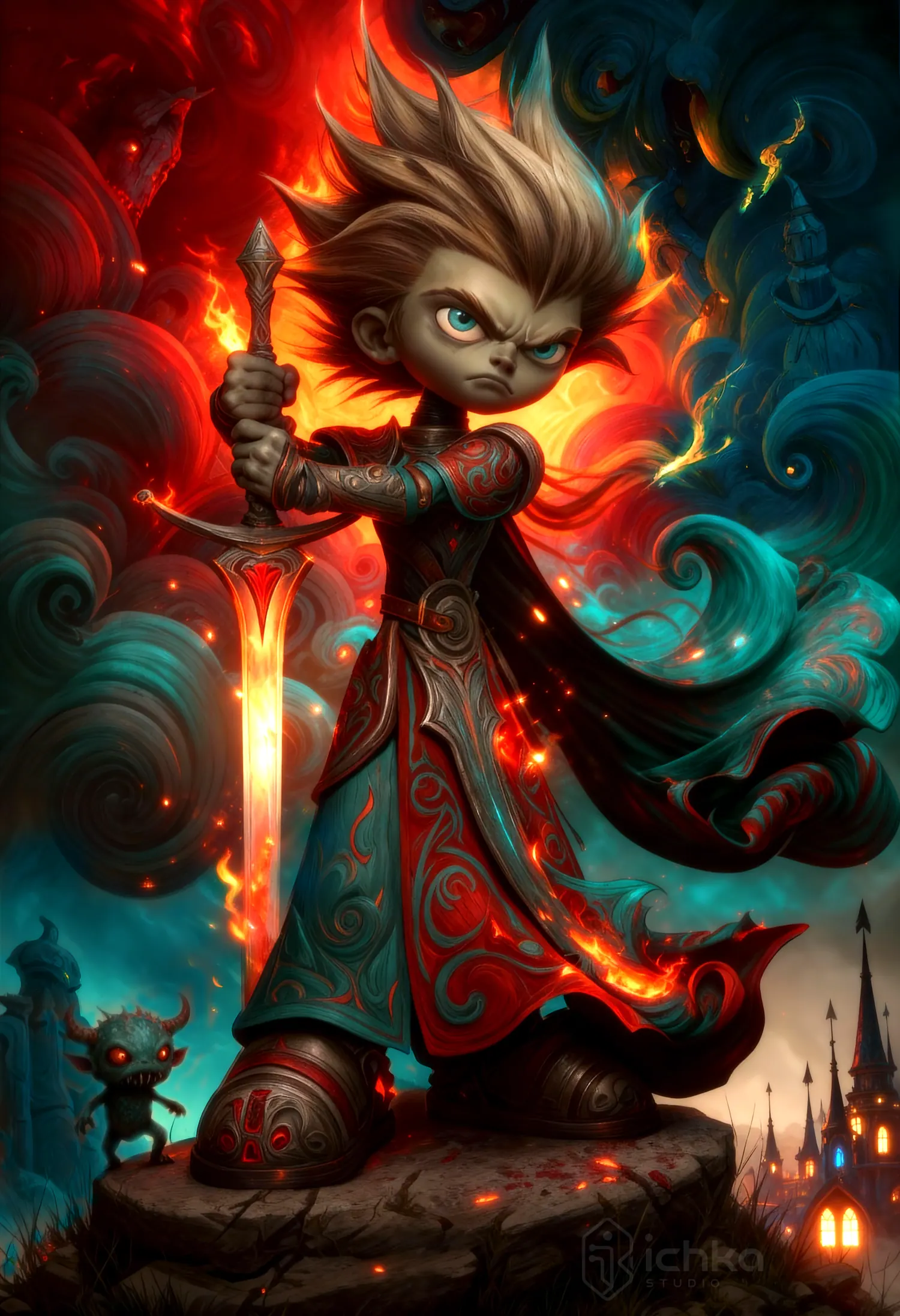 Tiny Warrior 08