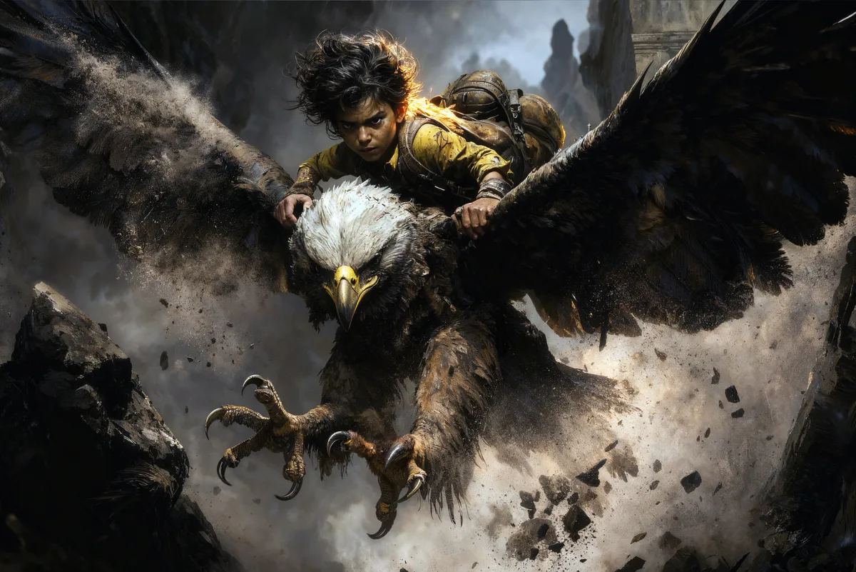 A Eagle And The Girl