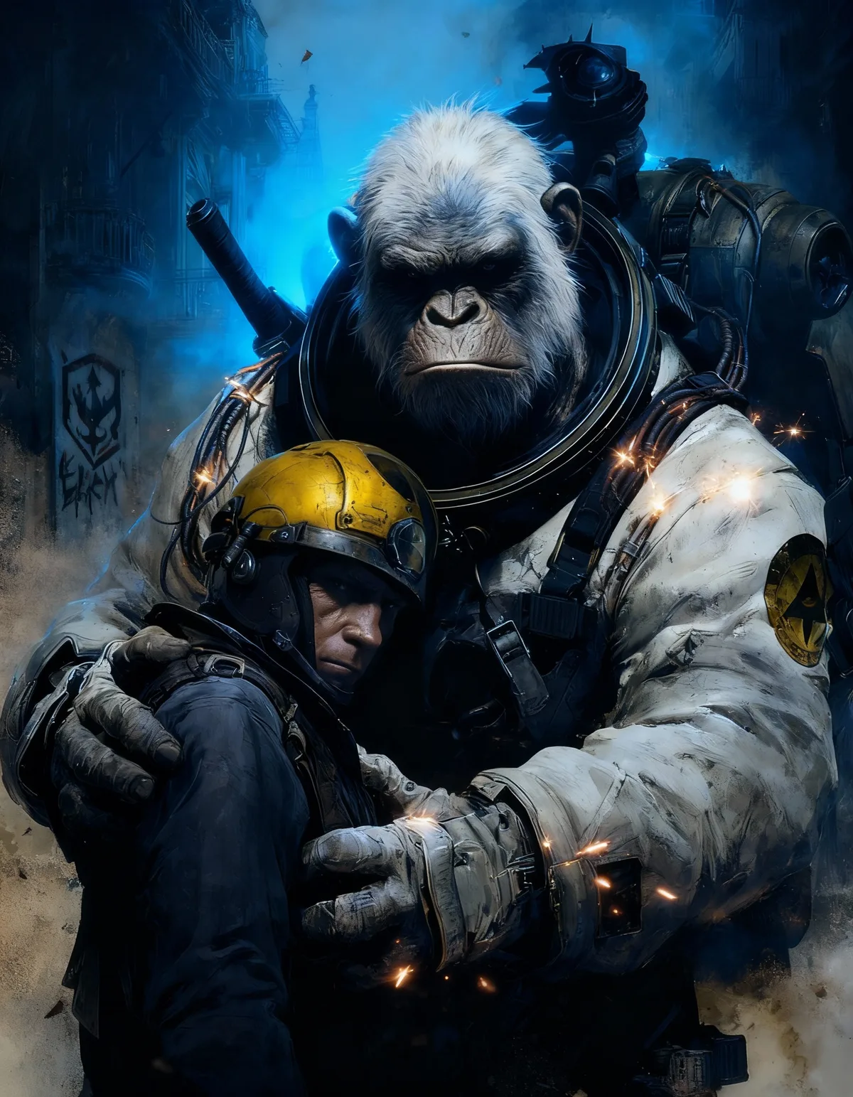 A Gorilla And A Little Man 2