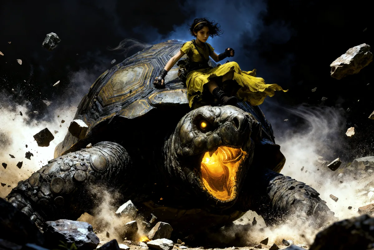 A Turtle And The Girl 2