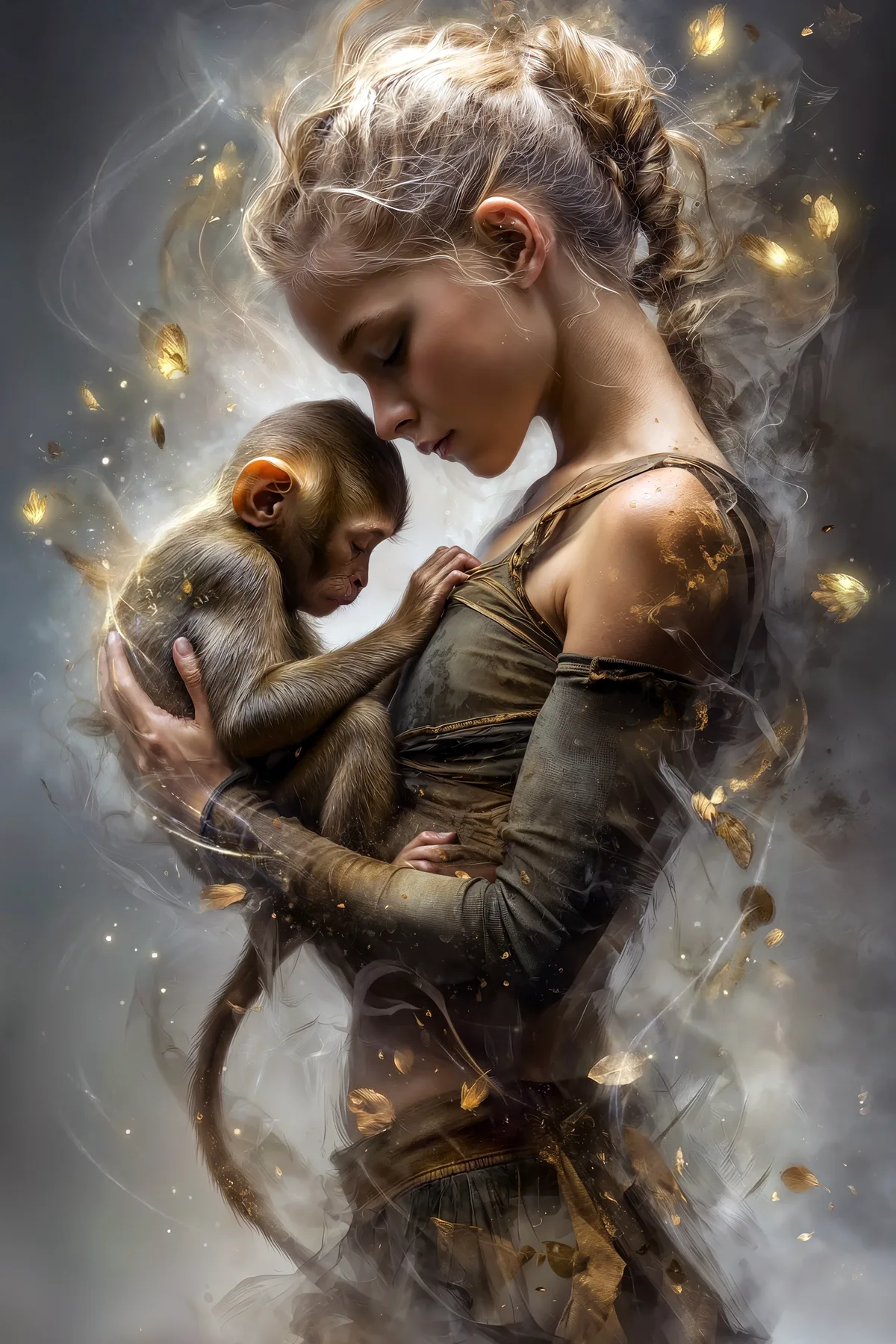 A Woman Of The Monkey