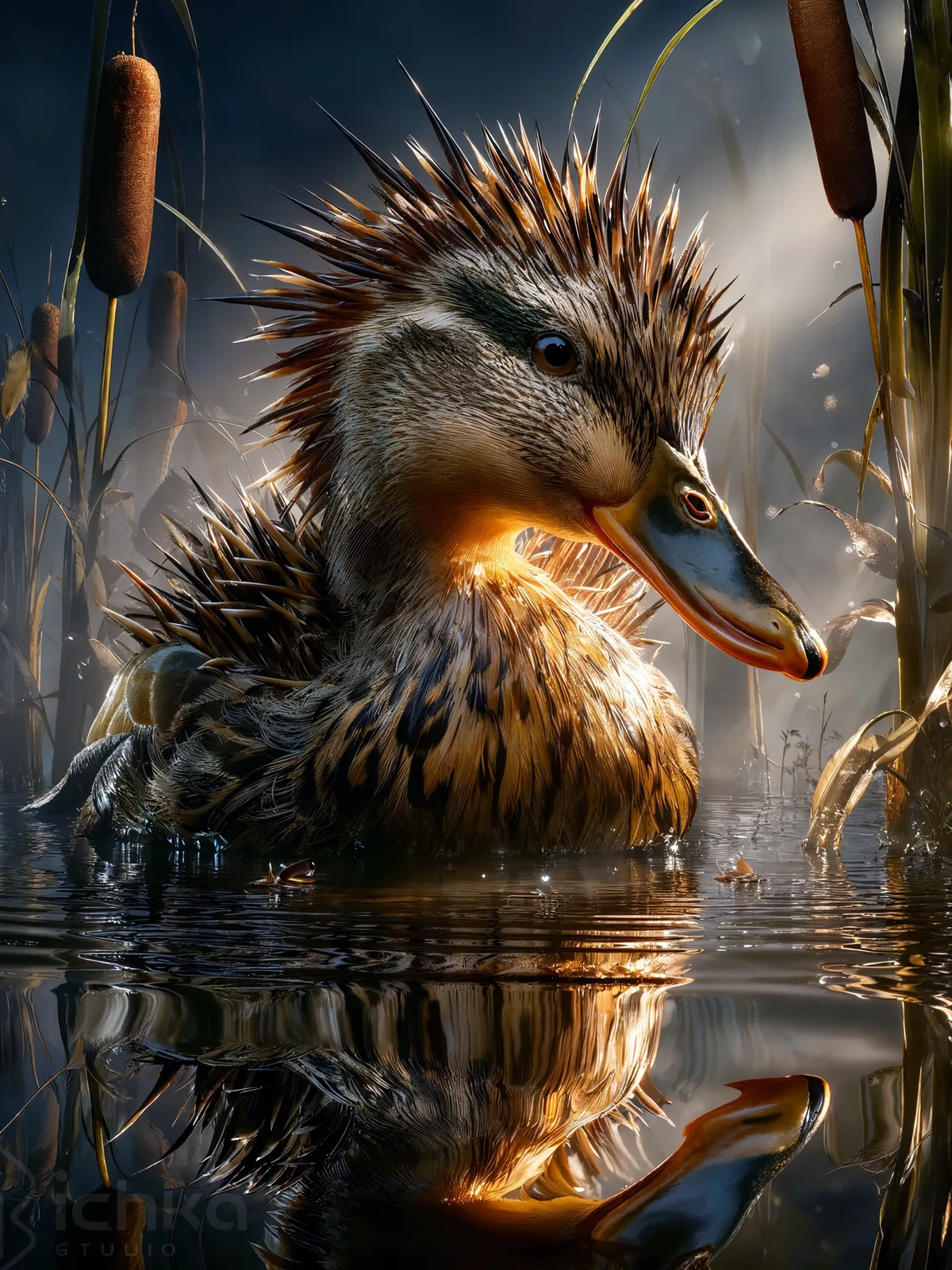 Canard HéRissonb