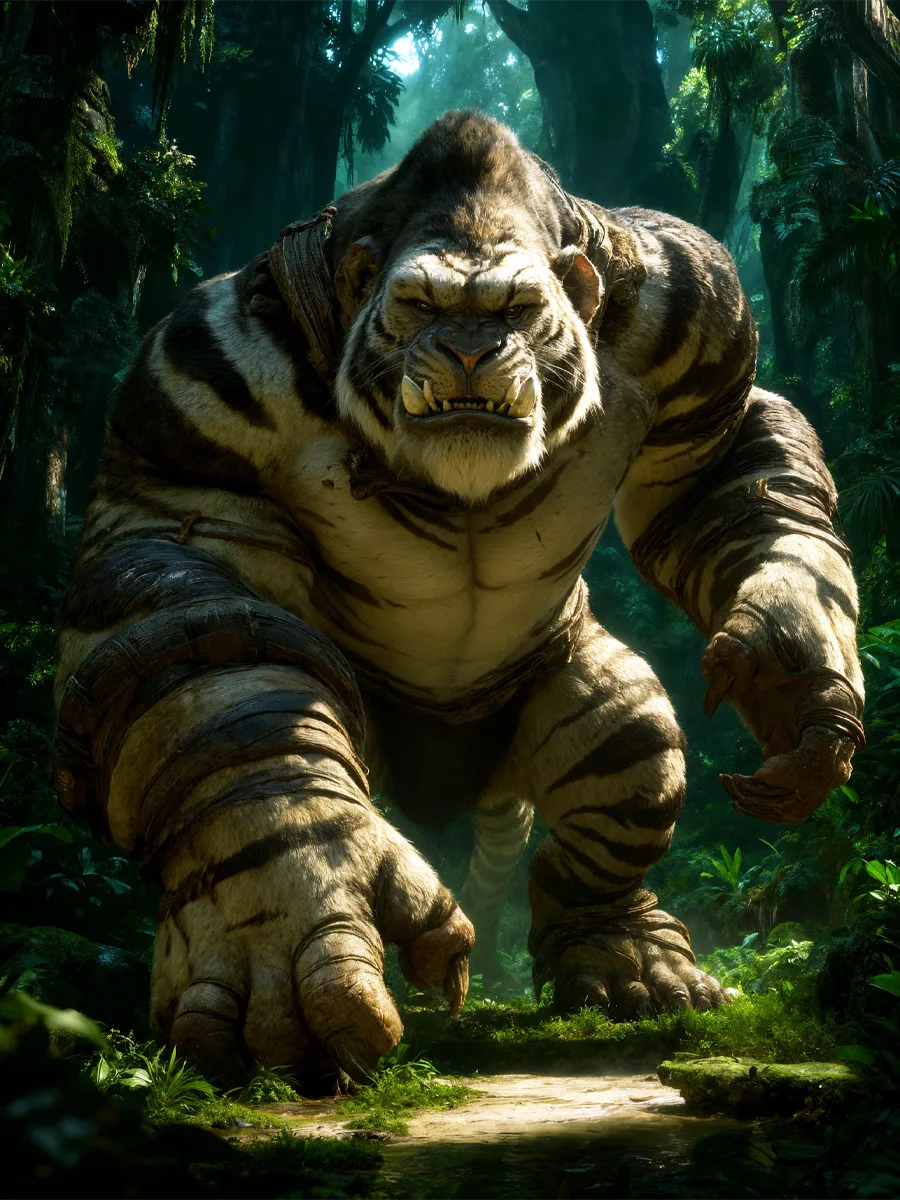 Gorille Tigre B