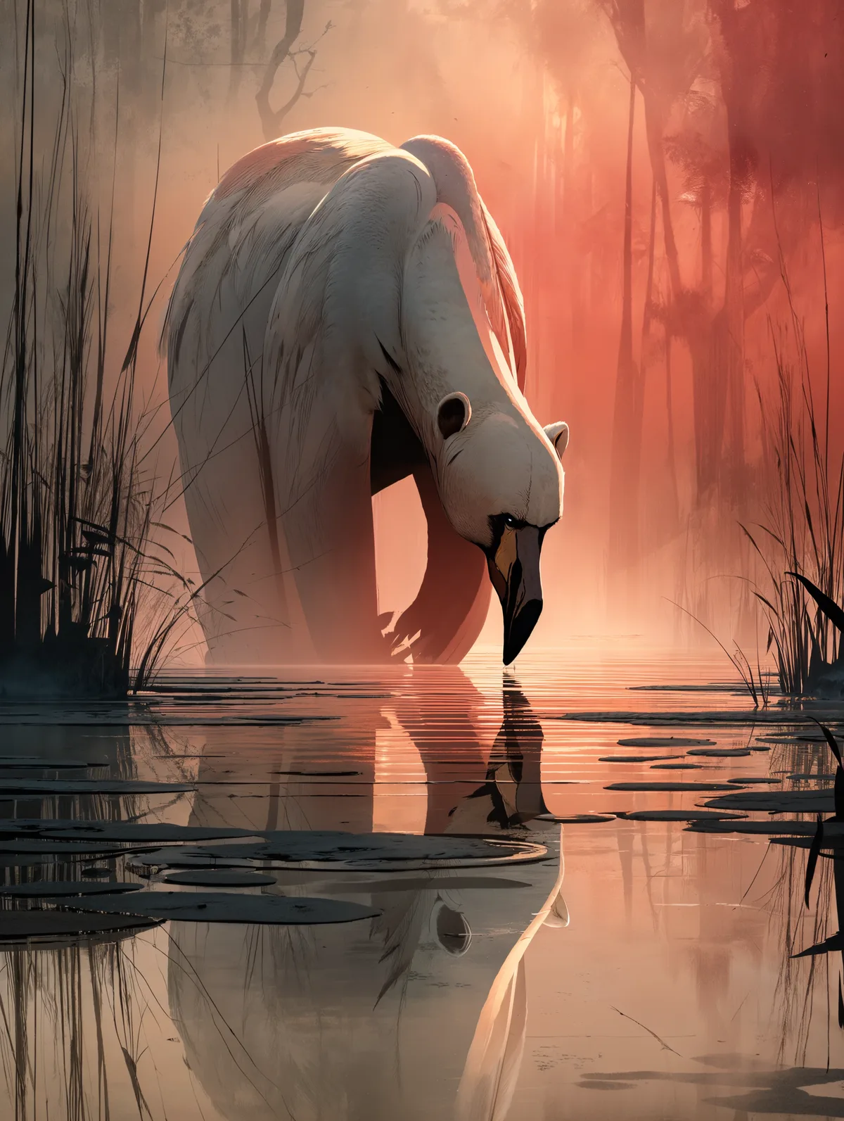 Ours Flamant Rose 2